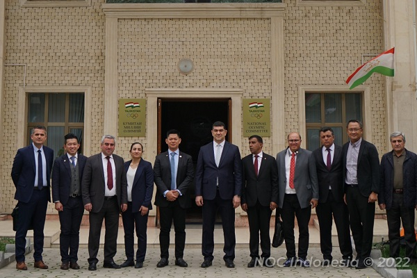 Tingkatkan Prestasi Cabor, NOC Indonesia Kerja Sama dengan Tajikistan