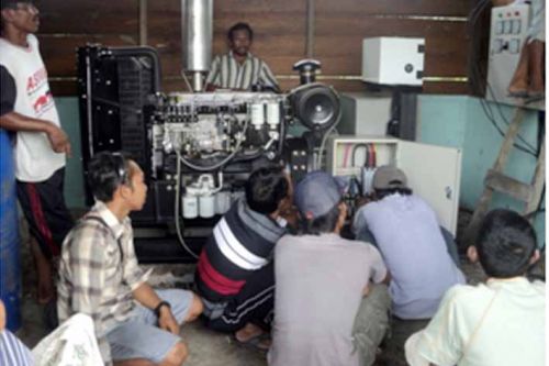 Melihat PNPM-MPd di Desa Bandar Jaya Bengkalis, Alhamdulillah Desa Kami Tidak Gelap Lagi
