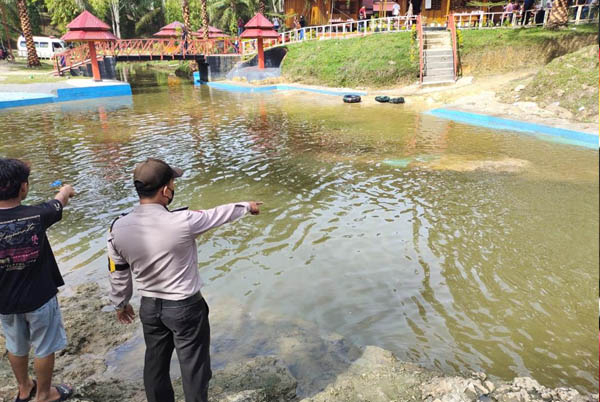 Dua Bocah Tenggelam di Objek Wisata Air Terjun Selanca Rohul, Satu Ditemukan Tewas