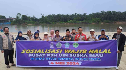 Destinasi Wisata Pulau Cinta Kampar Jadi Lokasi Kick Off Desa Wisata Wajib Halal 2024 Provinsi Riau
