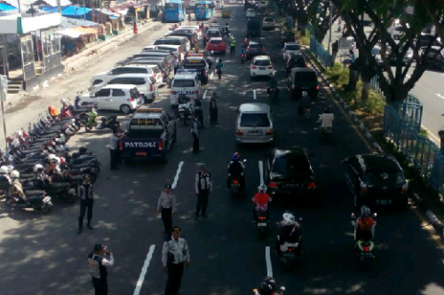 Dianggap Biang Keresahan, Dishub Kota dan Polantas Sisir Taksi <i>Online</i> di Jalan Sudirman Pekanbaru