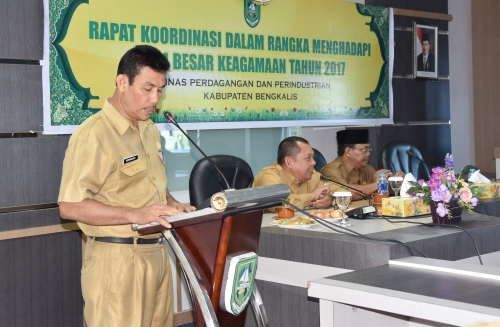 Disdagperin Bengkalis Siapkan 990 Paket Sembako Murah