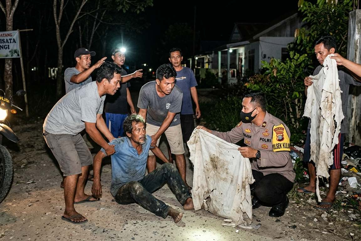 Pocong Jadi-jadian di Kulim Pekanbaru Ternyata Tunawisma, Kapolsek Minta Warga Setop Percaya Isu Liar