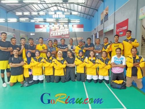 Tim Sepak Takraw Riau Juara 1 Kualifikasi Pra PON 2020 Wilayah I Sumatera