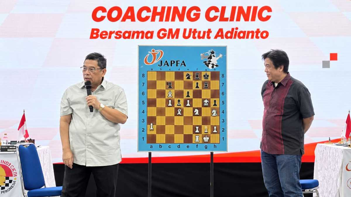 GM Utut Adianto Berharap Lahir Pecatur Sekelas Anand dan Akui Luar Biasa Peran JAPFA