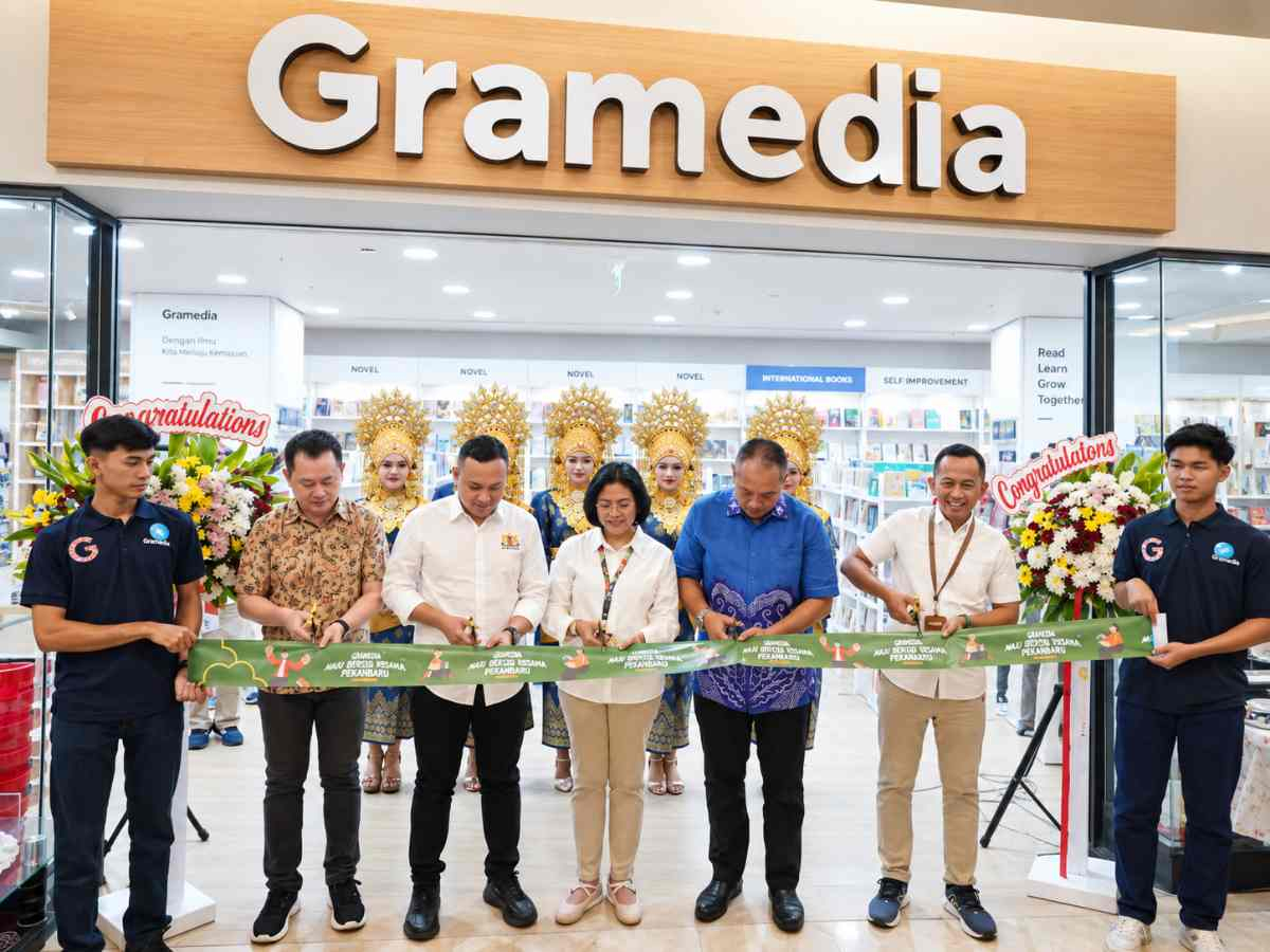 Usung Konsep Kekinian, Gramedia Buka Cabang Keempat di Mal Ciputra Seraya Pekanbaru