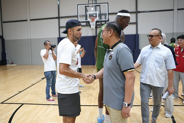 Cabor Pertama Berangkat, CdM Todotua Optimistis Timnas Basket Putra Berikan Yang Terbaik