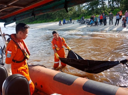 BPBD Dumai Siap Dukung Basarnas Evakuasi Korban Speedboad Pancung di Perairan Bengkalis