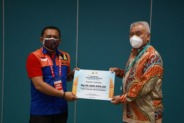 Badminton Charity for Bali Bentuk Kepedulian PP PBSI dan Panpel IBF