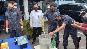 BNN Riau Musnahkan Satu Kilogram Sabu-sabu