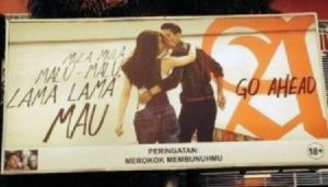GoRiau Iklan Mesum Rokok A Mild Dikecam