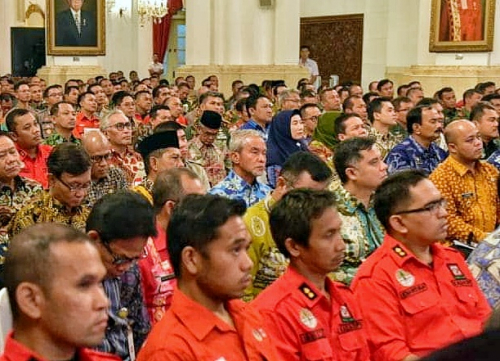 Wabup Said Hasyim Ikuti Rakor Pencegahan Karhutla bersama Presiden Jokowi