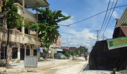 GoRiau Jalan Tanjung Datuk Kena Proyek IPAL, Warga Bisa Gunakan Jalan Tanjung Batu Sebagai Alternatif