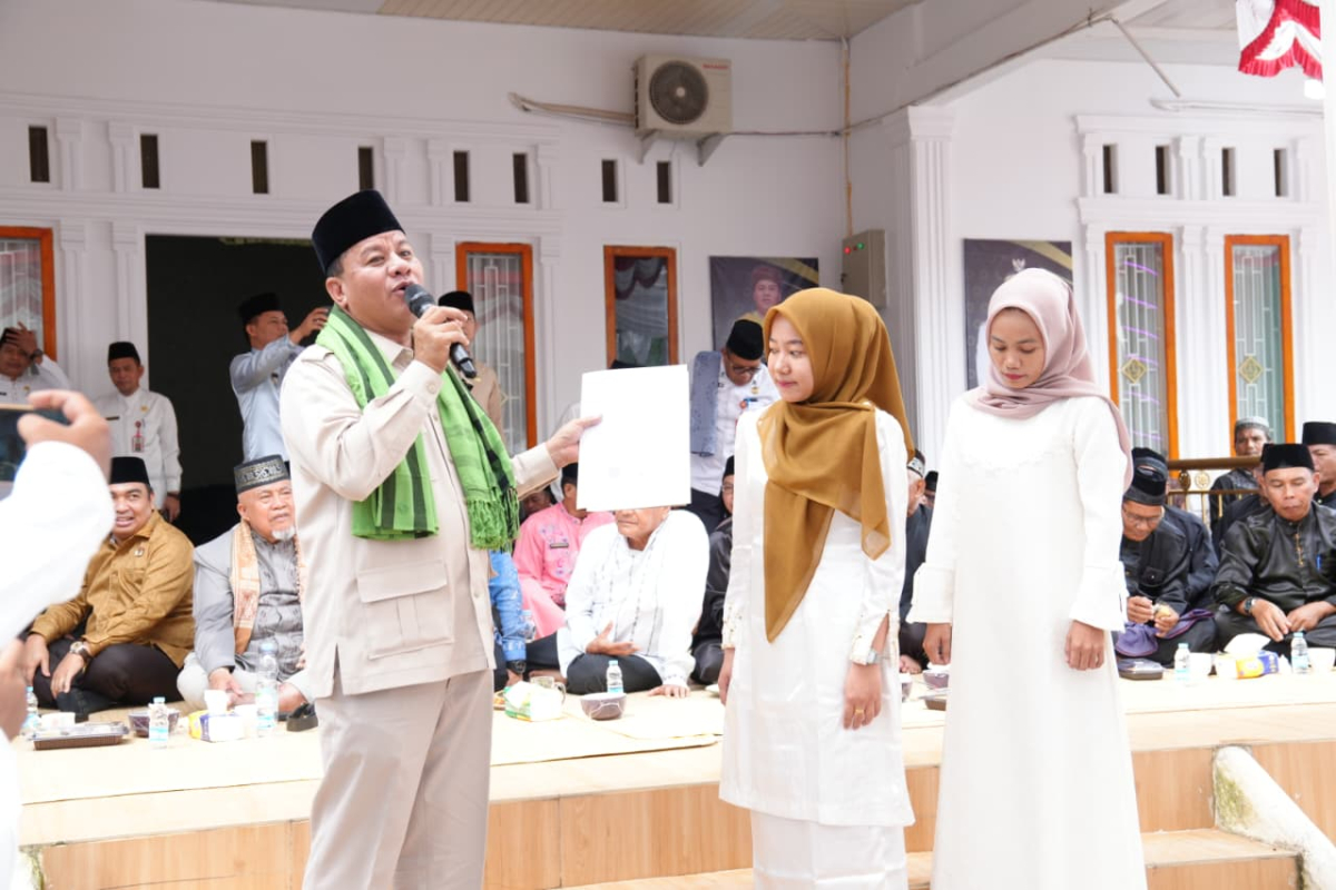 Jelang Ramadan, Bupati Suhardiman Amby Beri Arahan Tegas kepada 2.000 PPPK Kuansing