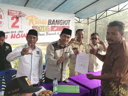 Belum Pernah Diterpa Korupsi, Paslon LE-Hardianto Pas dengan Tagline Riau Bangkit