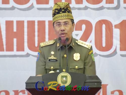 Gubri Syamsuar akan Alokasikan Bantuan Keuangan Per Desa se-Riau Rp200 Juta