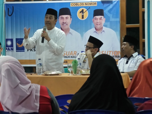 Pintu Kemenangan Sudah Terlihat, Seluruh Kampanye Dialogis Syamsuar - Edy Nasution di Duri - Pinggir Ramai Dihadiri Masyarakat