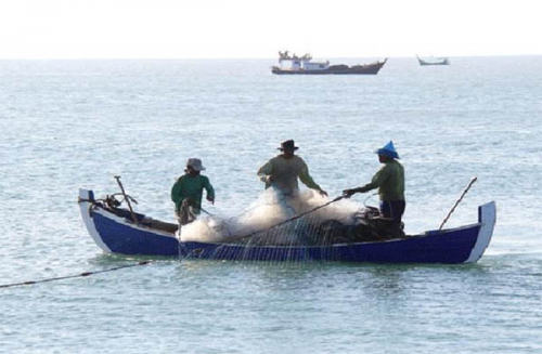 Tahun 2020, Dinas Perikanan Rohil Bantu Alat Tangkap, Mesin dan Kapal Kayu untuk KUB Nelayan
