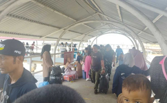 Arus Mudik Tinggi dari Kepulauan Riau, Pelabuhan Dumai Padat