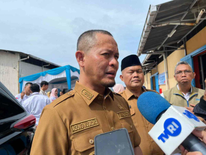 GoRiau Permukiman Warga Terendam Banjir Usai Hujan Deras Guyur Pekanbaru Semalaman, Ini Kata Wali Kota