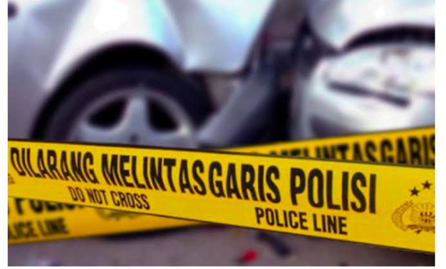 Bus Pelangi Tabrak Minibus di Payung Sekaki Pekanbaru, Sopir Taksi Online Meninggal