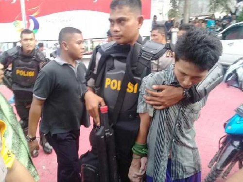 Polda Riau Pastikan tak Ada Penyanderaan Anak Saat 200 Napi Kabur dari Rutan Sialang Bungkuk Pekanbaru