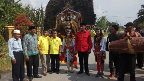 Suyatno Silaturahmi dan Kampanye Dialogis Bersama Masyarakat Desa Sungai Kuti Kunto Darussalam