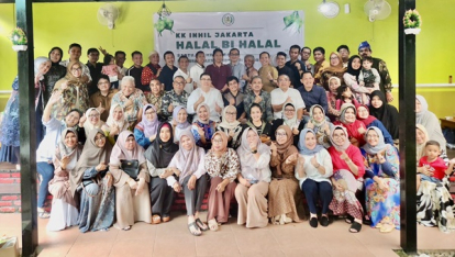Gelar Acara Halal Bihalal, Ketua Umum KK Inhil Ajak Semua Pihak untuk Bersatu