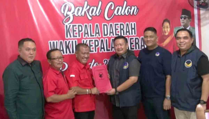 Terus Berlanjut, Kali Ini Bacalon Gubernur Yopi Arianto Mendaftar ke PDIP Riau, Partai Lain Nyusul