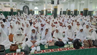 1.171 Calon Jemaah Haji Pekanbaru Ikuti Penutupan Manasik Haji Tahun 1445 H/2024 M
