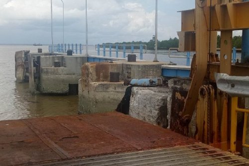 Dishub Bengkalis Hentikan Operasional Dermaga Satu Roro Sungai Selari
