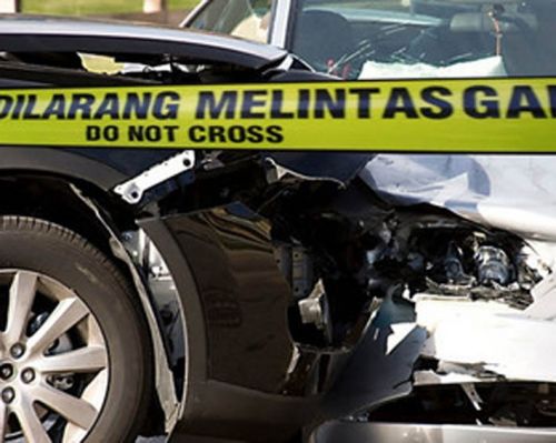 Minibus vs Truk, Satu Mahasiswa Bagansiapi-api Tewas