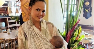 GoRiau Saat Gempa Lombok Mengguncang Bali, Peragawati Chrissy Teigen Ikut Panik