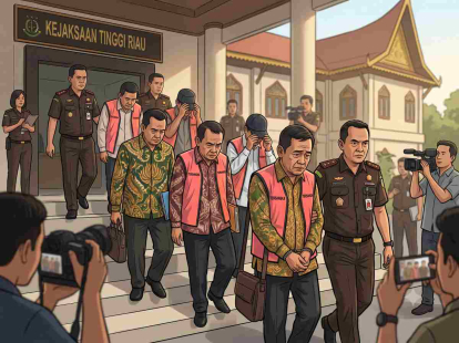 GoRiau Usut Dugaan Korupsi Dana PI, Kejati Riau Tetapkan 9 Petinggi BUMD Rohil Jadi Tersangka