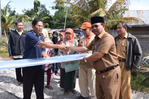 Bantu Korban Kebakaran, Ini Pesan Plt Sekda Bengkalis