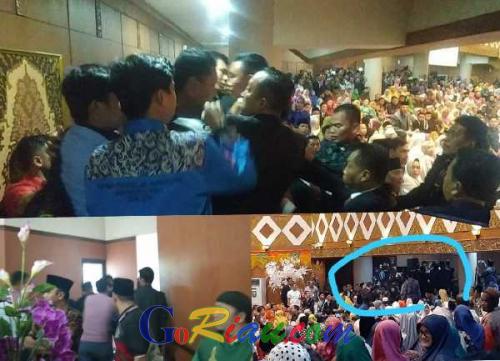 4 Mahasiswa Unri Diamankan Pasca Ribut di DPRD Riau