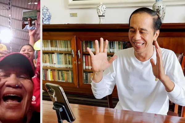 Presiden Jokowi Videocall dengan Leani Ratri Atlet Peraih Medali Emas pada Paralimpiade Tokyo 2020