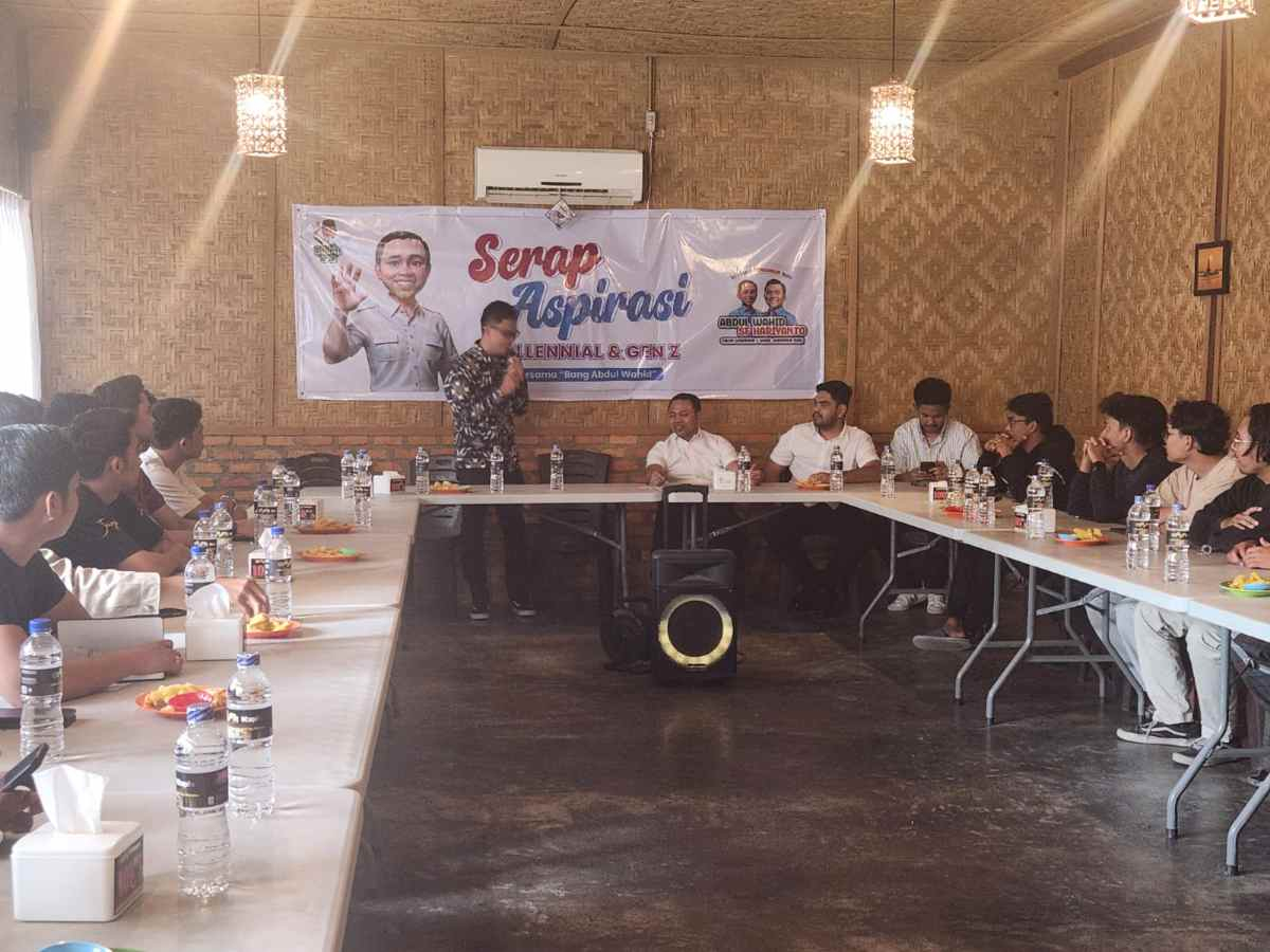 Visi Misi Cagubri Bermarwah ‘Dikuliti’ Pemuda Milenial dan Gen Z Pekanbaru