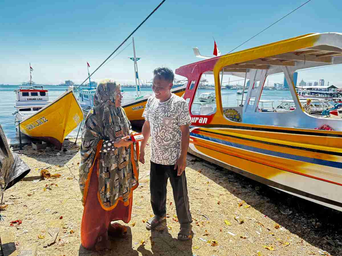 Mengenal AgenBRILink “Mariyati Daeng Ngintang”, Pahlawan Inklusi Keuangan dari Pulau Lae-lae Makassar
