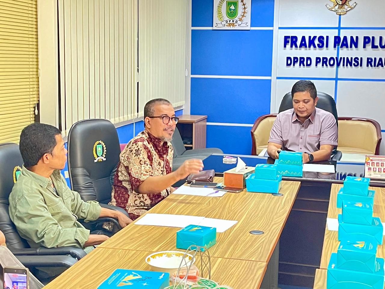 Fraksi PAN Plus DPRD Riau Dukung Kaukus Parlemen Hijau