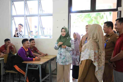 GoRiau SMAN 16 dan SMKN 7 Pekanbaru Jadi Pilot Project Program Makan Siang Gratis di Riau