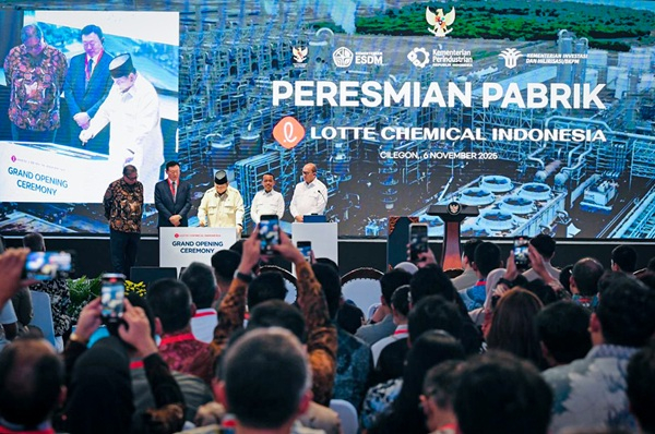 Resmikan Pabrik LCI Senilai USD3,9 Miliar, Presiden Prabowo: Kita Harus Amankan