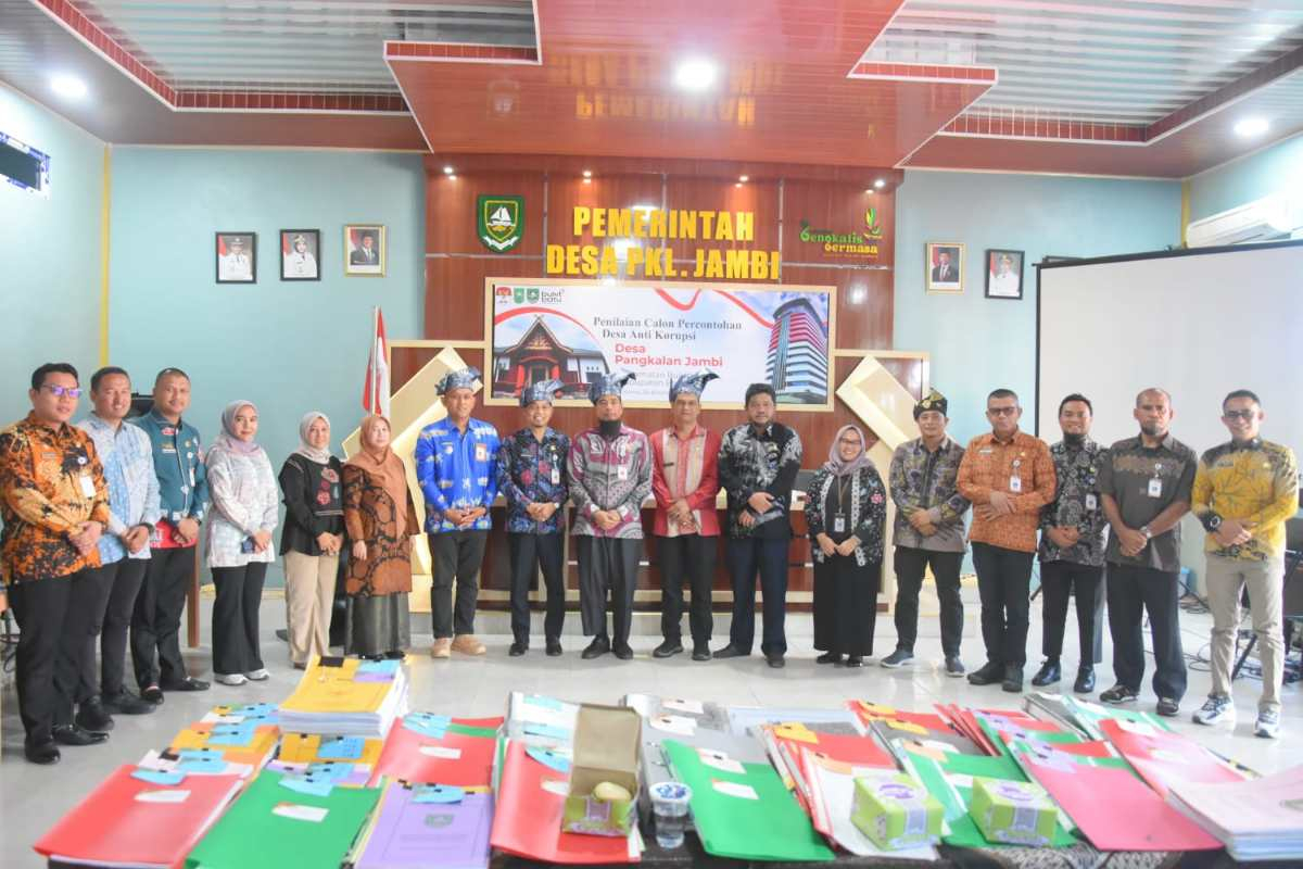 Pangkalan Jambi Jadi Contoh Desa Anti Korupsi