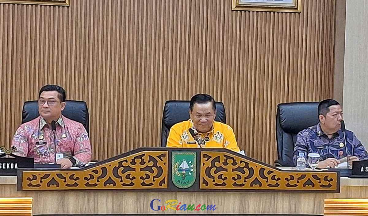 Lama tak Bicara di Media Setelah Dilantik, Plt Gubernur Langsung Sambangi Pers, SF Hariyanto: Pembangunan Tetap Berjalan