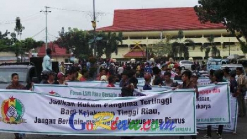 Forum LSM Riau Bersatu Minta Polda dan Kejati Tindaklanjuti Aspirasi yang Telah Disampaikan