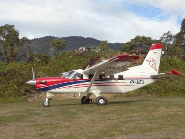 OPM Bakar Pesawat Misionaris di Intan Jaya, Pilot Nyaris Dipanah