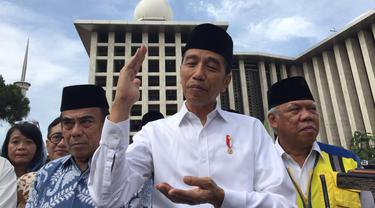Jokowi Setuju Dibangun Terowongan Hubungkan Masjid Istiqlal dengan Gereja Katedral