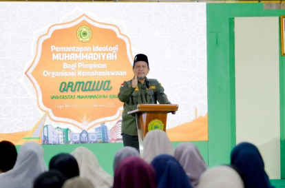 GoRiau Mahasiswa Umri Didorong Aktif Berorganisasi, Rektor: Ini Wadah Pembentukan Karakter