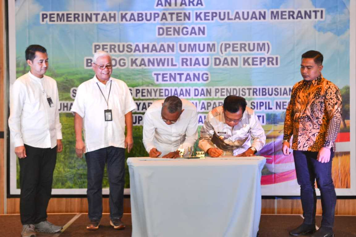 Pemkab Meranti Hibahkan Lahan, Gudang Bulog Mulai Dibangun Tahun Ini