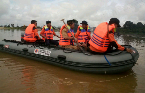 Debit Air Sungai Kampar Naik, BPBD Pelalawan Pantau Wilayah Rawan Banjir